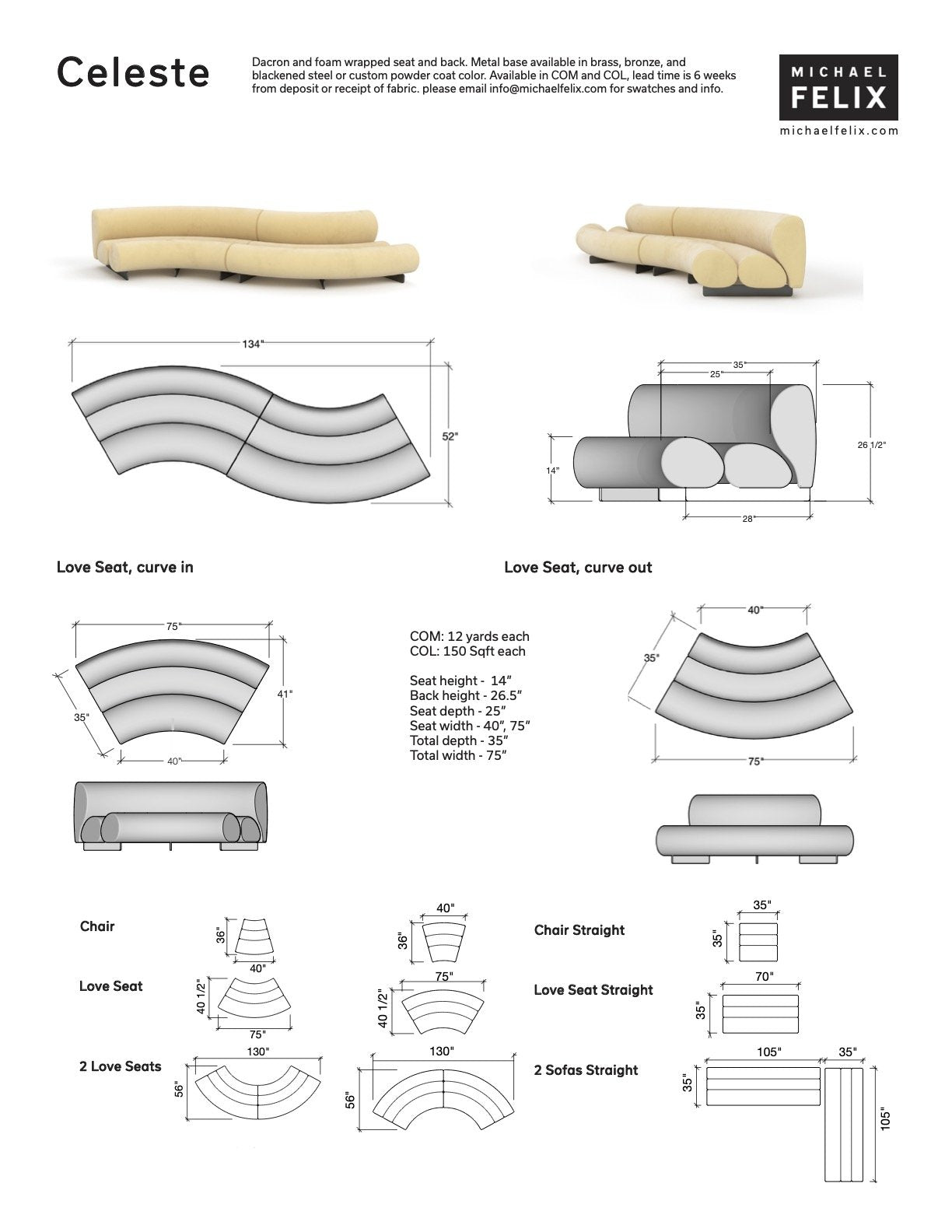 Celeste Chair • Sample