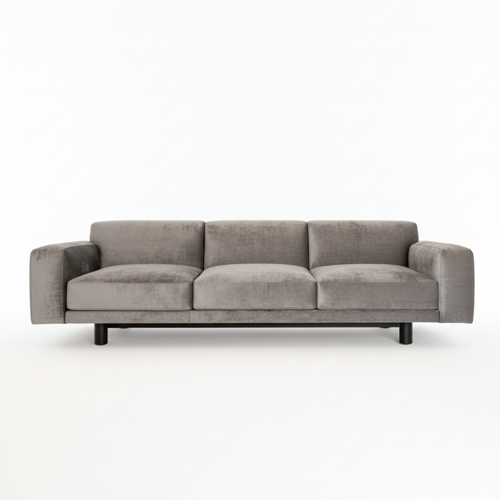 Flora Sofa with Metal Base